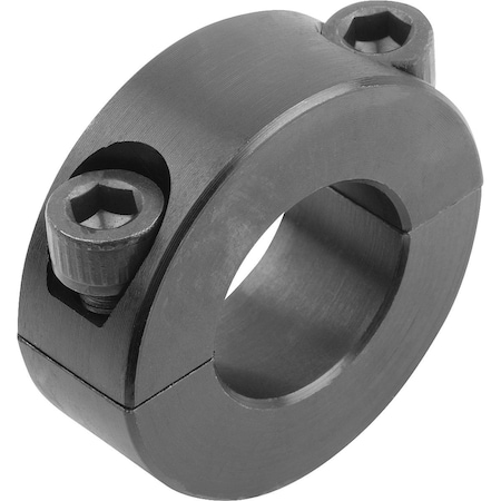 Locking Ring Two-Piece, D1=4, D2=16, B=9, Steel